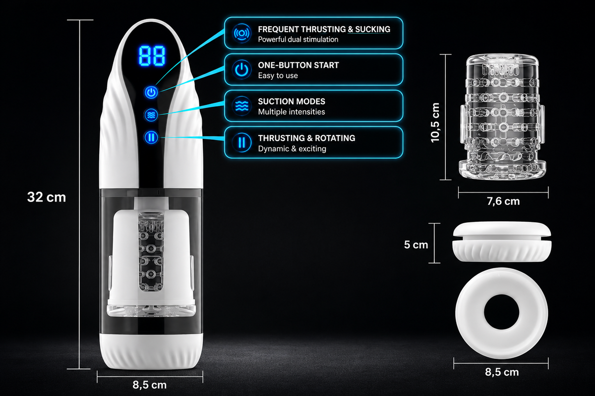Masturbateur électrique pour homme