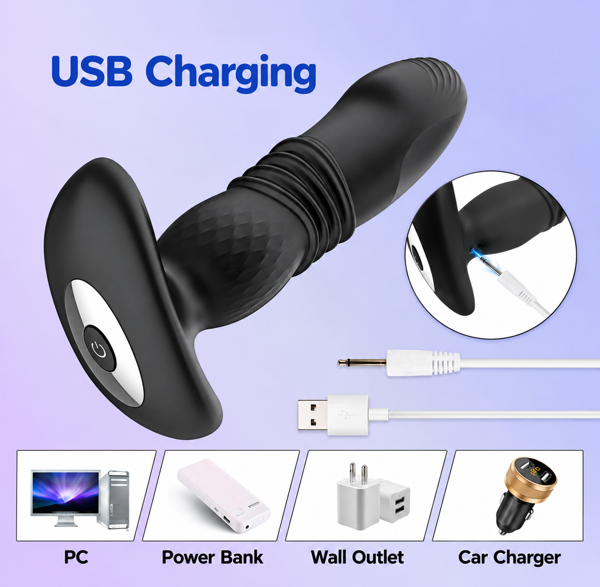 Vibrateur anal prostatique - Smart