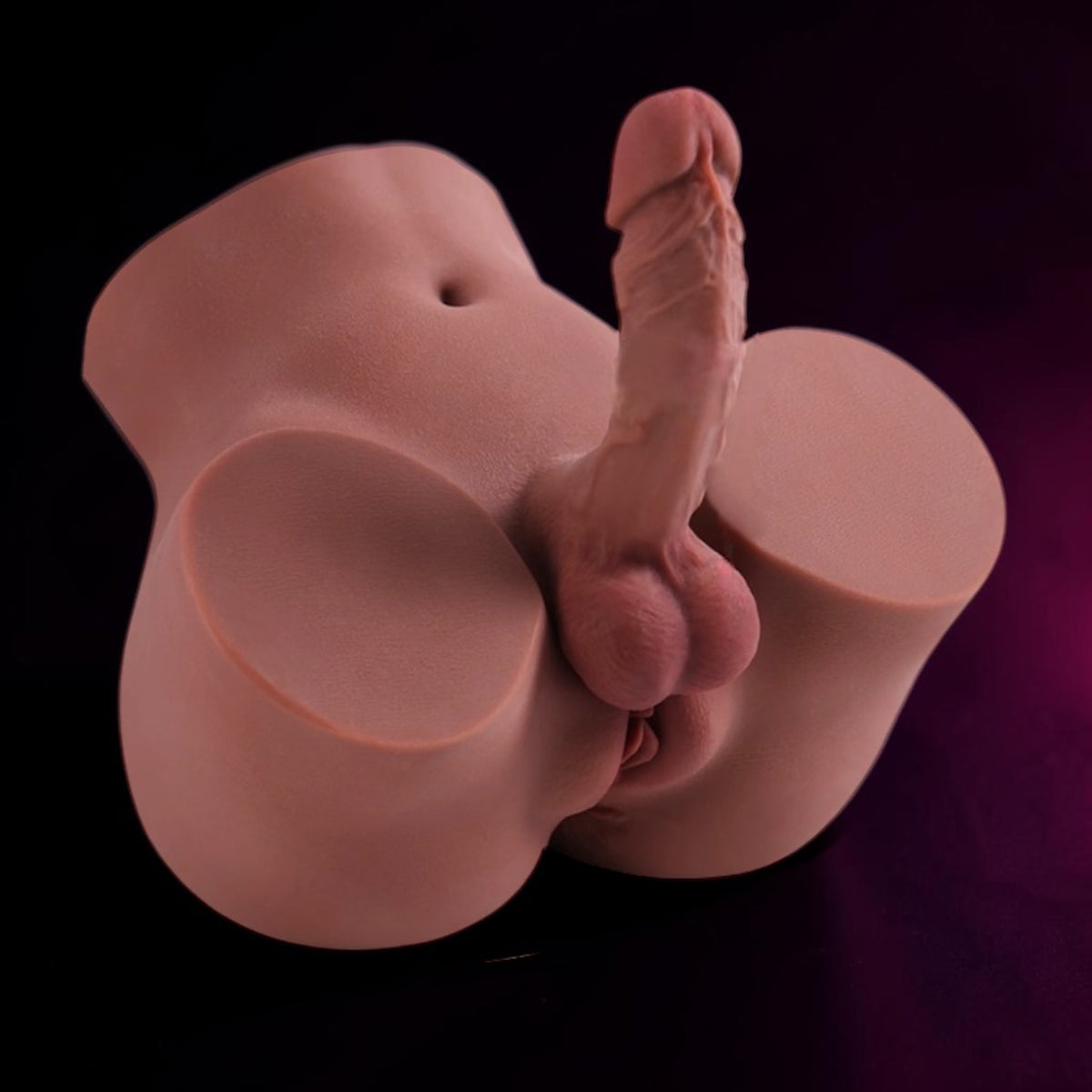Poupée intersexe premium - Skylar de Mister Doll - Torse en silicone 3-en-1